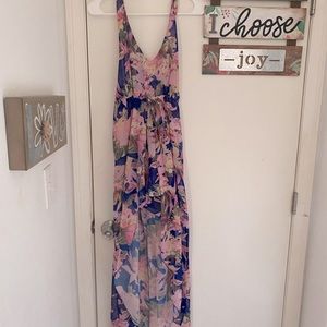 Maxi romper dress